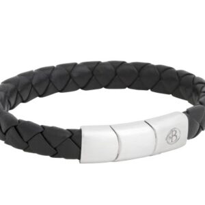 BY BILLGREN - Armband Leonard Svart/stål