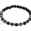 BY BILLGREN - Armband Barry Svart/brun