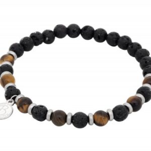 BY BILLGREN - Armband Barry Svart/brun