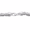 CW - HALSBAND MASSIV KEJSARLÄNK SILVER 5mm - Bild 2