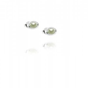 EFVA ATTLING - Love Bead Ear - Green Quartz