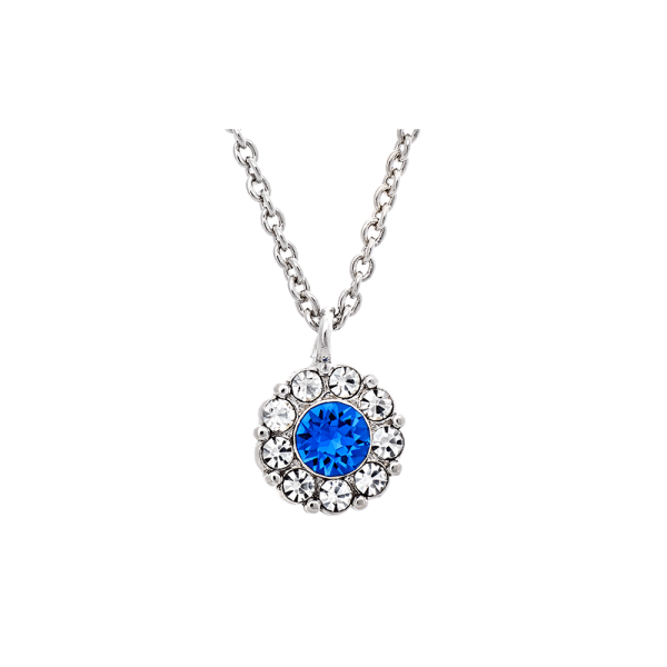 LILY AND ROSE - Petite Miss Sofia necklace - Sapphire (Silver)