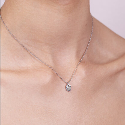 LILY AND ROSE - Petite Moon necklace - Silvershade (Silver) - Bild 2