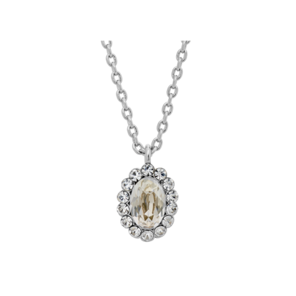 LILY AND ROSE - Petite Moon necklace - Silvershade (Silver)