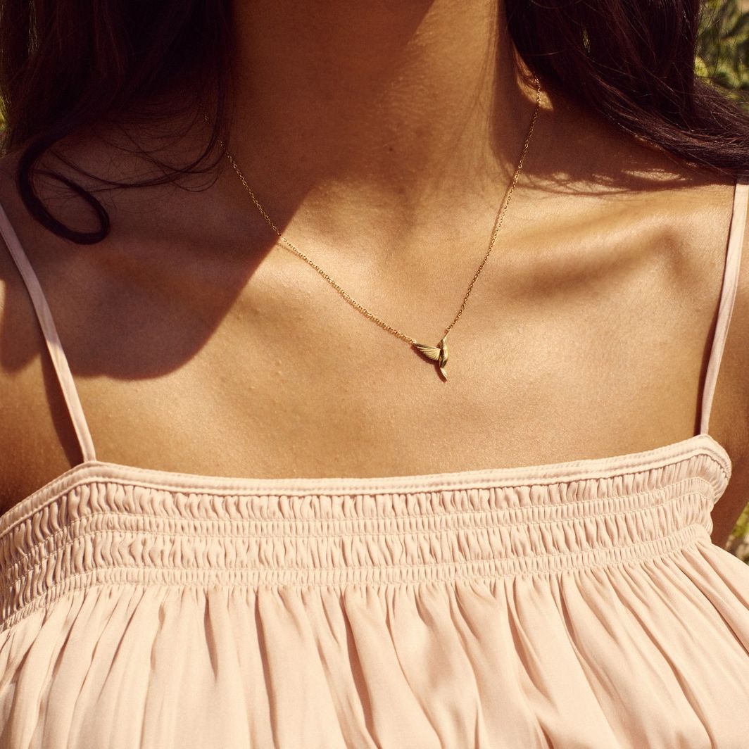 EDBLAD - Hummingbird Necklace Gold - Bild 2