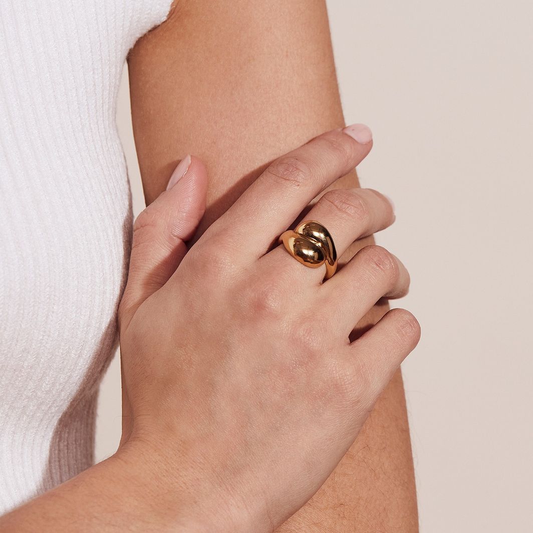 EDBLAD - Paisley Ring Maxi Gold - Bild 2