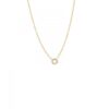 DRAKENBERG SJÖLIN - Infinity drop necklace gold