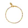 CAROLINE SVEDBOM - MIRO BRACELET GOLD / RAINBOW COMBO
