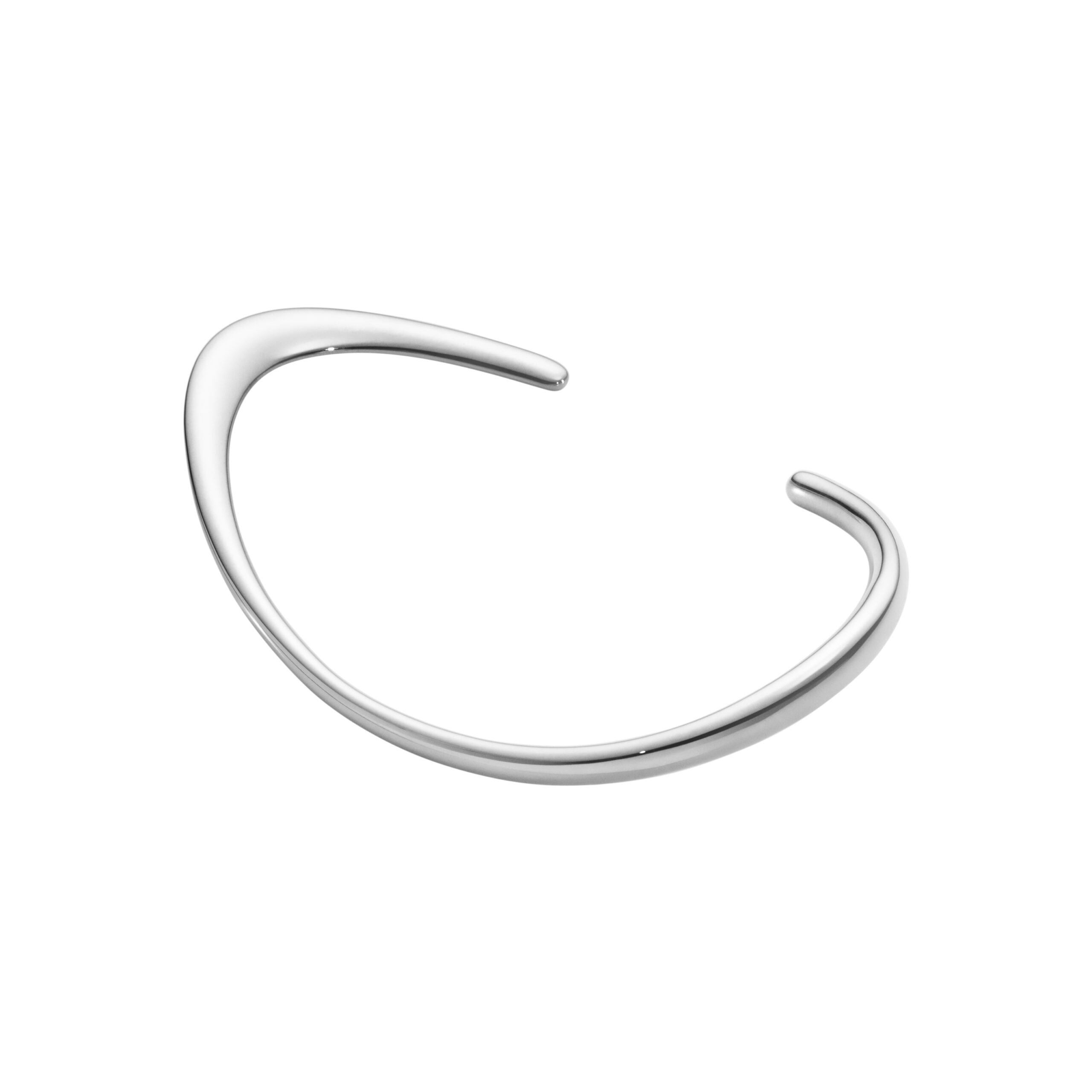 GEORG JENSEN - OFFSPRING SLIM OPEN BANGLE 433D SILVER