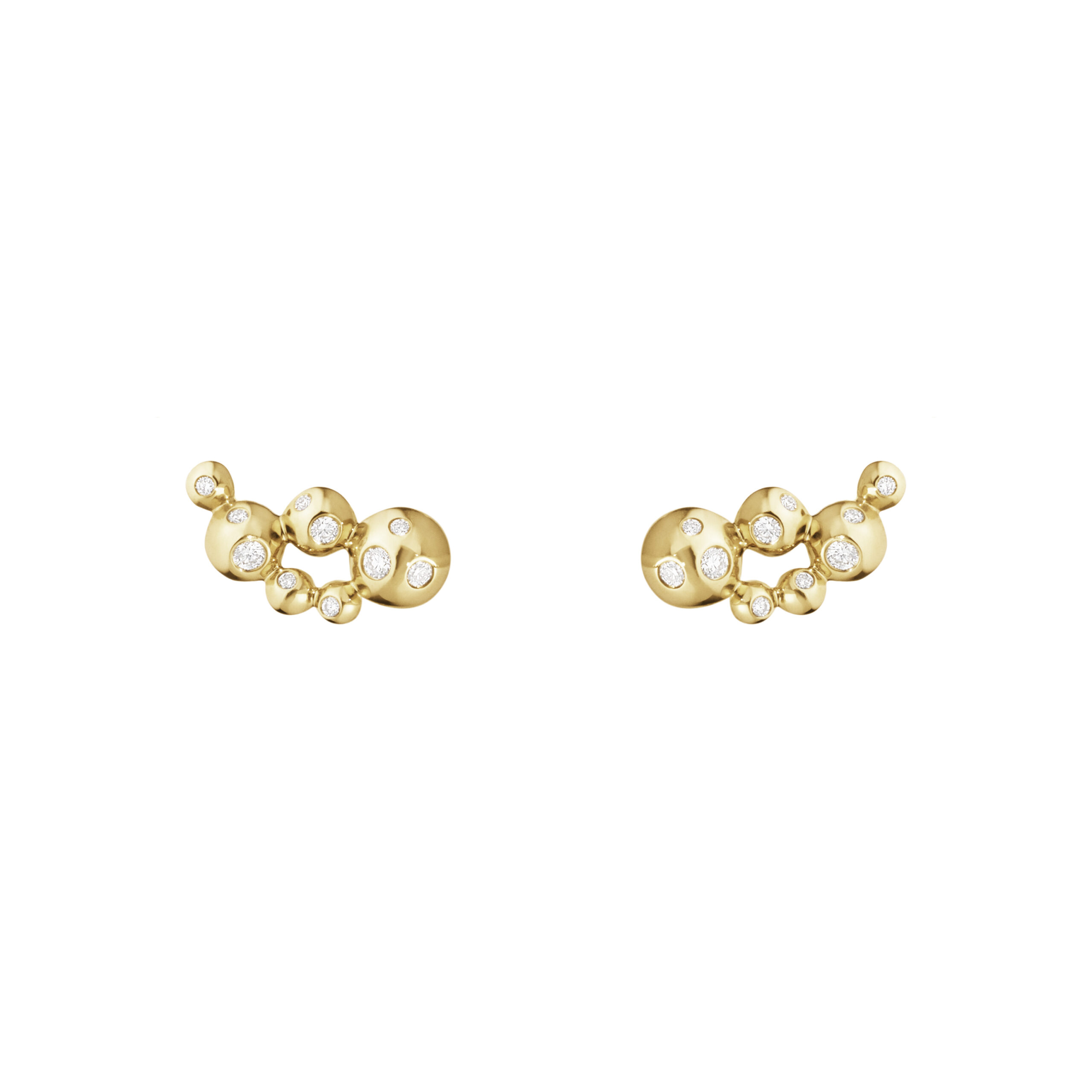 GEORG JENSEN - GRAPE EARCUFF 1551G YG DIAMOND 0.14 CT