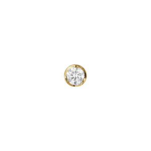 GEORG JENSEN - GJ SIGNATURE EARSTUD 1652A YG DIAMOND 0.05 CT