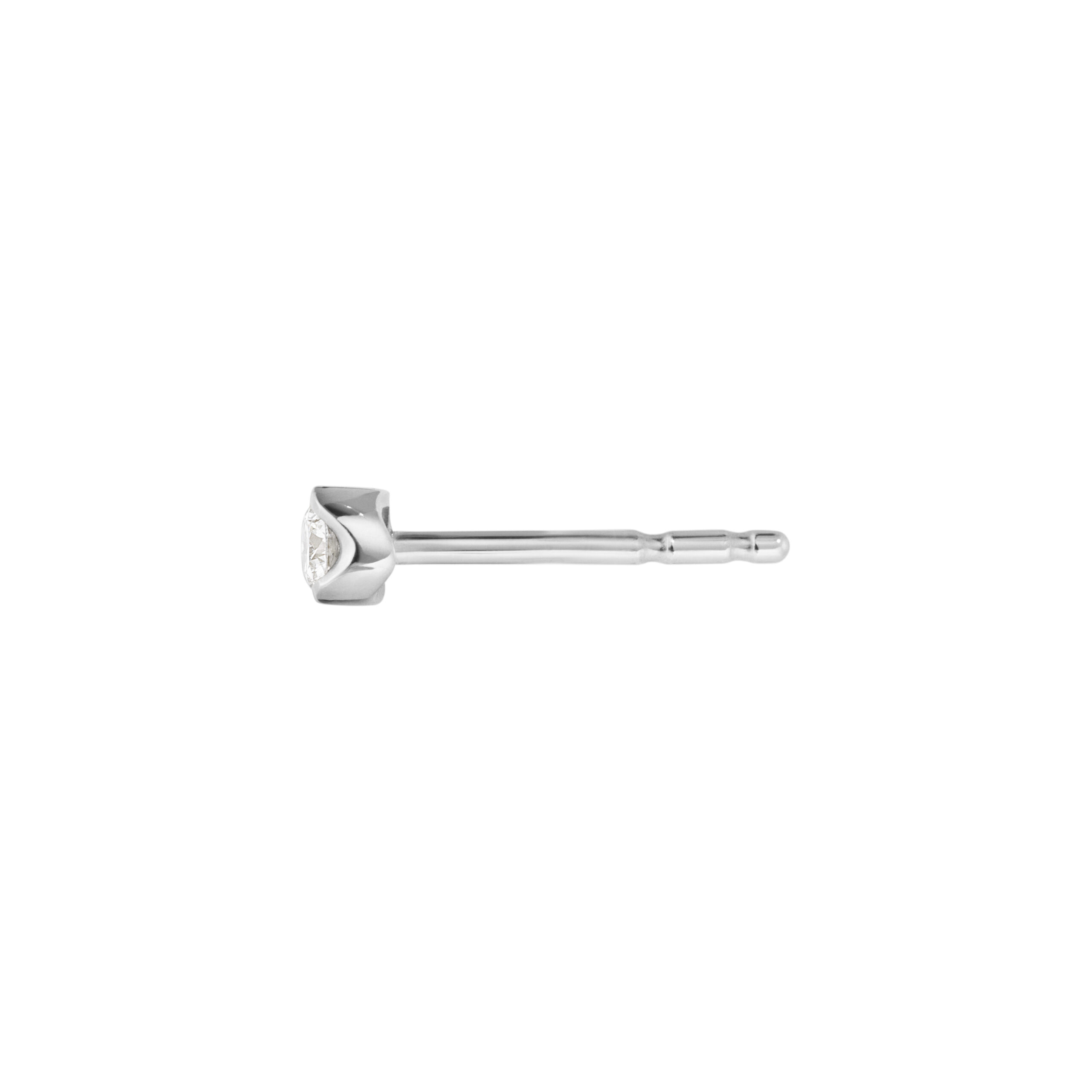 GEORG JENSEN - GJ SIGNATURE SOLITAIRE EARSTUD 1652A WG DIAMOND 0.05 CT - Bild 2