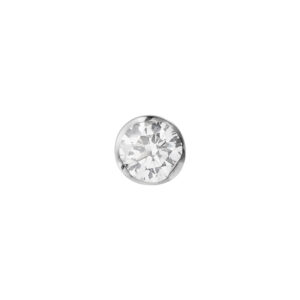 GEORG JENSEN - GJ SIGNATURE SOLITAIRE EARSTUD 1652C WG DIAMOND 0.20 CT