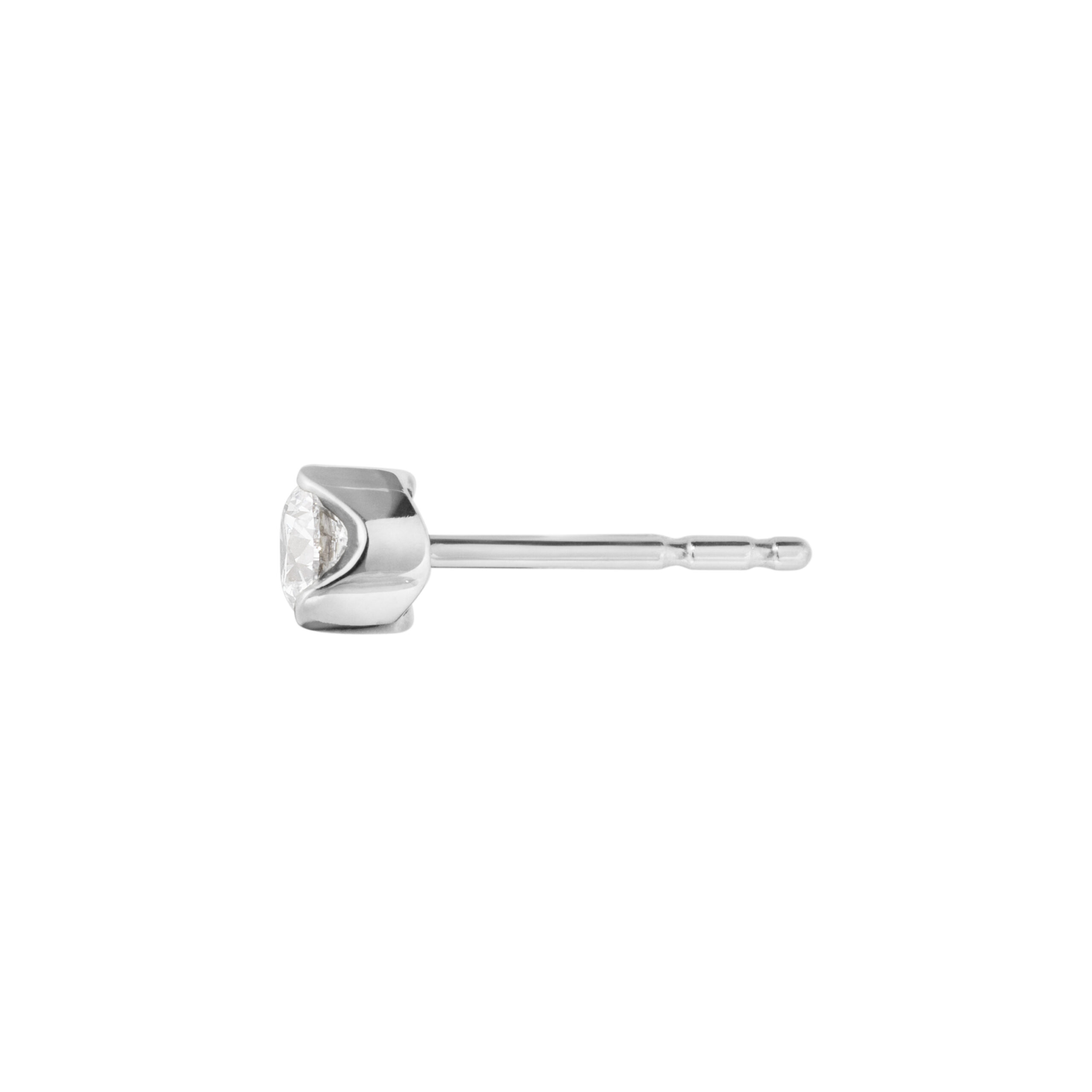GEORG JENSEN - GJ SIGNATURE SOLITAIRE EARSTUD 1652C WG DIAMOND 0.20 CT - Bild 2