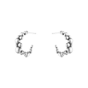 GEORG JENSEN - GRAPE EARHOOP 551S SILVER