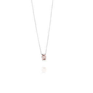 EFVA ATTLING - Little Bend Over Necklace - Morganite.