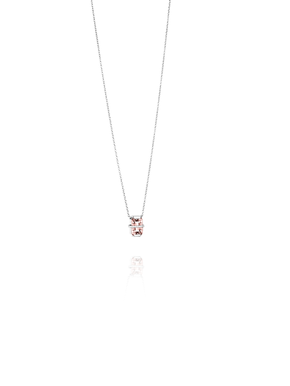EFVA ATTLING - Little Bend Over Necklace - Morganite.