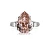 CAROLINE SVEDBOM - MINI DROP RING RHODIUM VINTAGE ROSE - Bild 2
