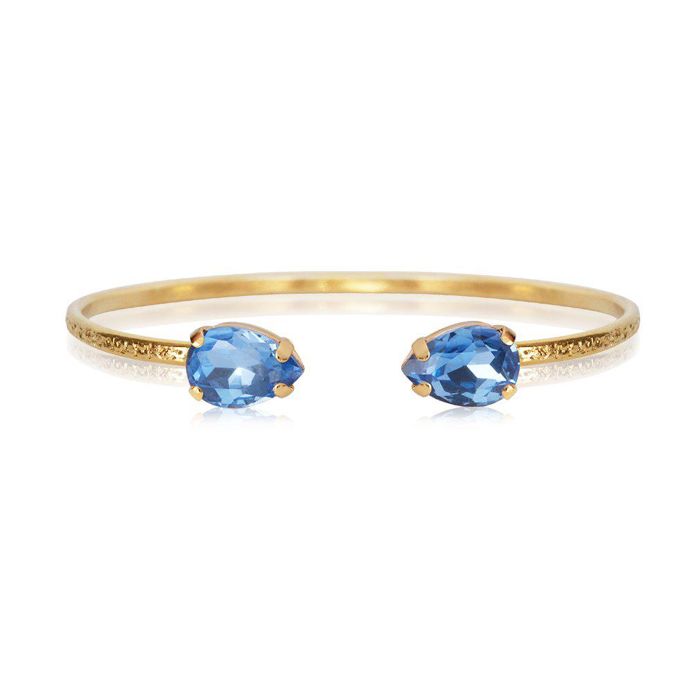 CAROLINE SVEDBOM - PETITE DROP BRACELET GOLD LAPIS