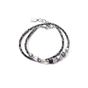COEUR DE LION - Armband Grey-Silver