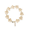 CATWALK EXCLUSIVE - Armband Flower 18+3cm 925 förgyllt silver