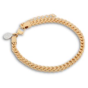 BY BILLGREN - Armband Sander 18cm "teen" Guld