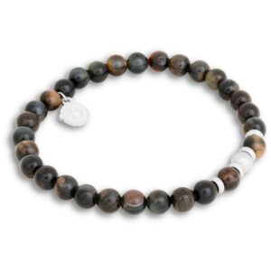 BY BILLGREN - Armband Bob Brun/svart