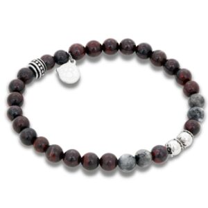 BY BILLGREN - Armband Blaze Röd