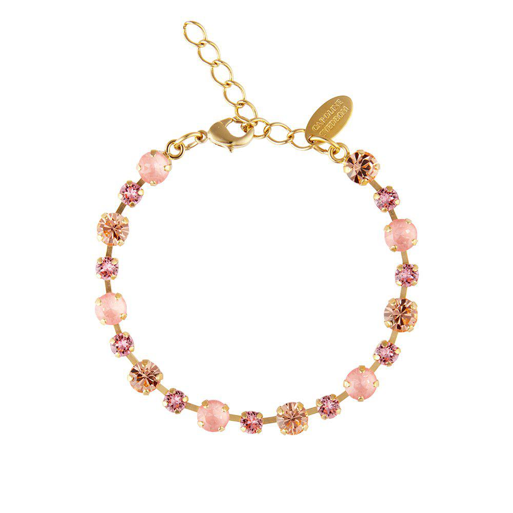 CAROLINE SVEDBOM - CALANTHE BRACELET GOLD FLAMINGO COMBO