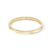 COEUR DE LION - BANGLE - MULTICOLOUR PASTEL - GOLD
