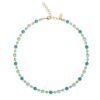 CAROLINE SVEDBOM - CALANTHE NECKLACE GOLD LAGUNA COMBO