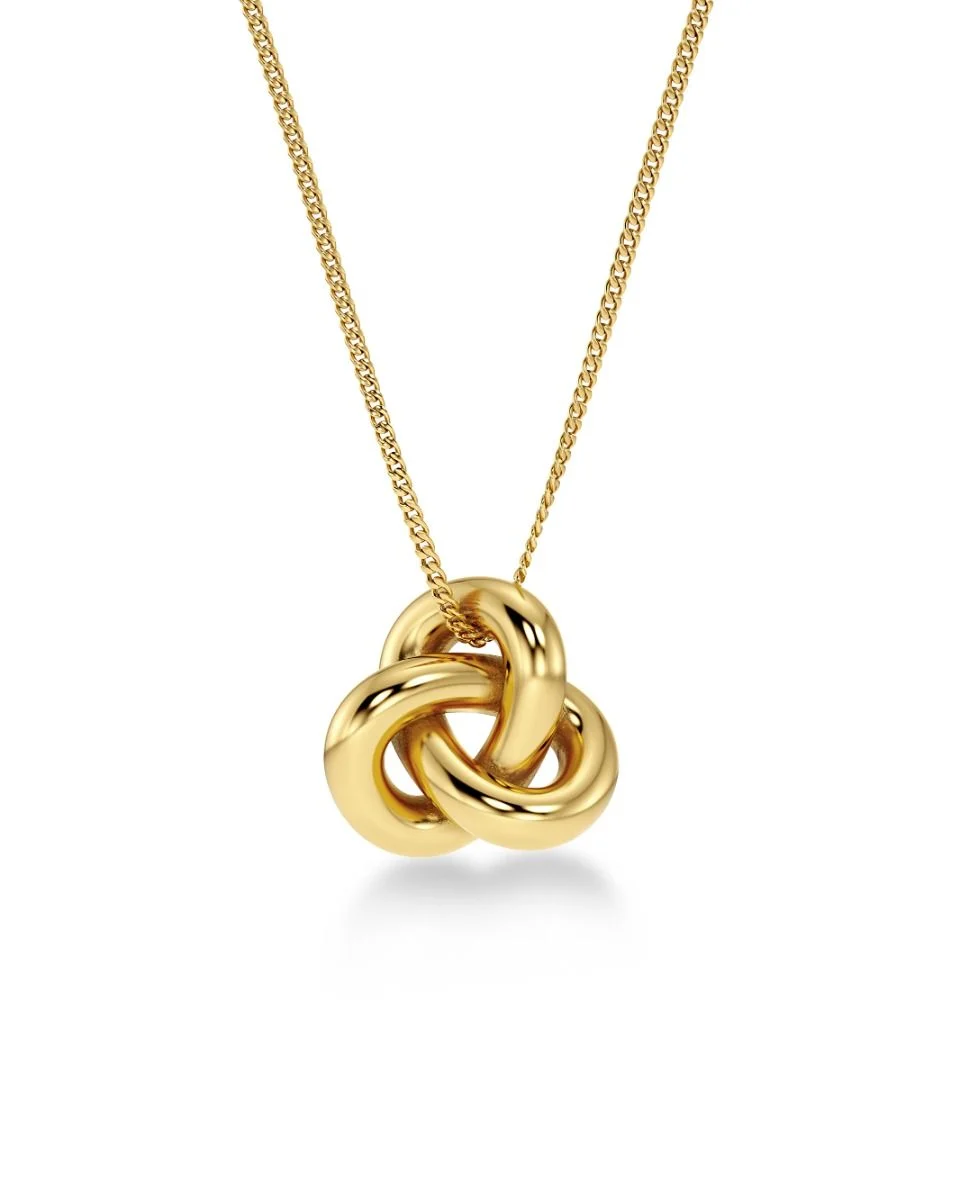 EDBLAD - Infinity Knot Necklace L Gold