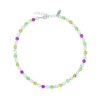 CAROLINE SVEDBOM - FAY NECKLACE RHODIUM AUTUMN BLOOM COMBO