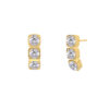 EDBLAD - Gemma Studs Triple Gold