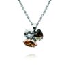 CAROLINE SVEDBOM - ANA NECKLACE RHODIUM BLACK GOLDEN COMBO