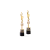 COEUR DE LION - Pierced earrings Black-Gold