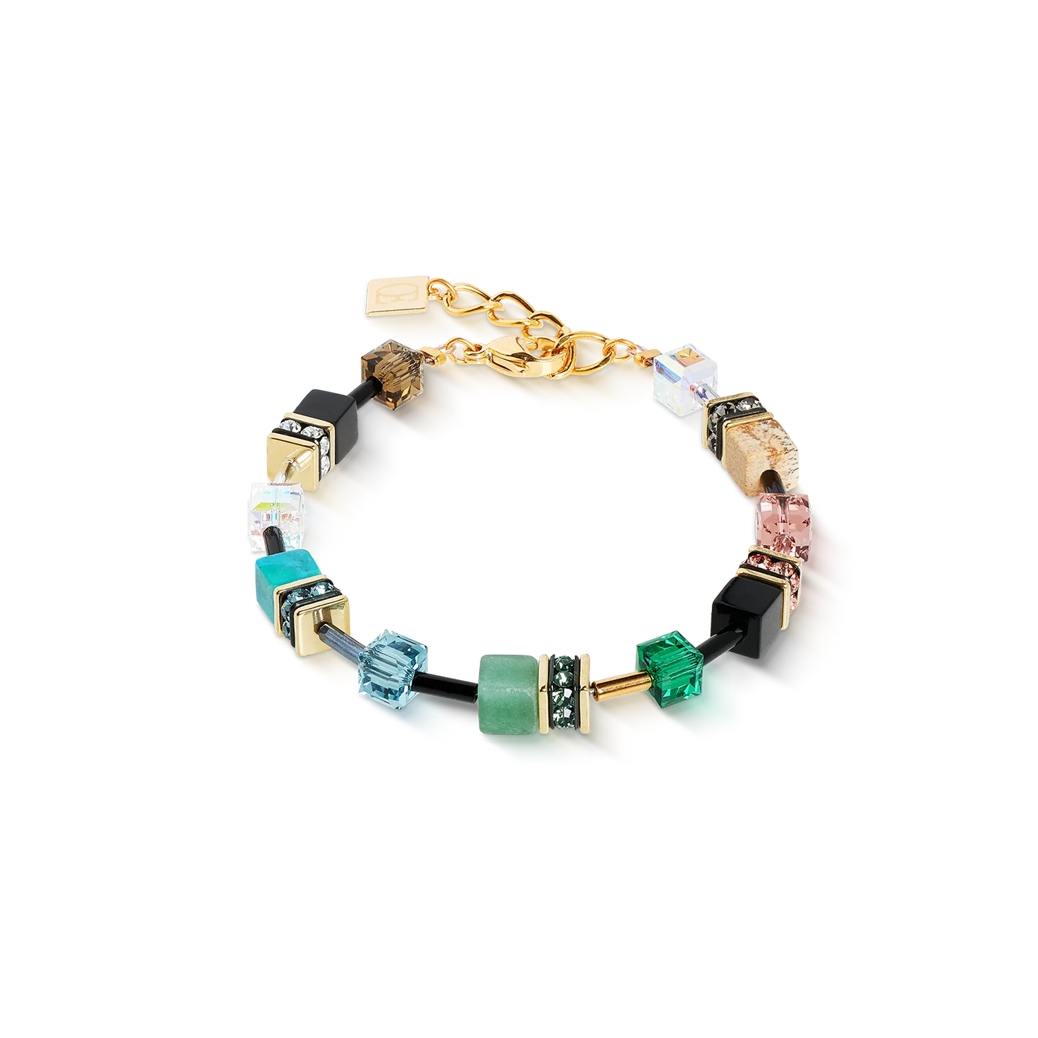 COEUR DE LION - Bracelet Multicolour Art Nouveau