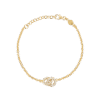 CAROLINA GYNNING - The knot sparkling mini armband