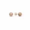 CW - Örhängen Beads 9mm 925 goldplated silver
