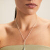 VIDAL & VIDAL - COLL.PENDULOS 5/3,8CM CAD.46+5CM PLATEAD NECKLACE SILVER PLATED - Bild 2