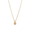 VIDAL & VIDAL - COLG.LAGRIMA 10MM CAD.38+5CM PENDANT 18KT GOLD PLATED