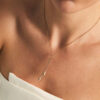 VIDAL & VIDAL - COLL.PENDULOS 5/3,8CM CAD.46+5CM CHAPADO NECKLACE 18KT GOLD PLAT - Bild 2