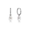 EDBLAD - Perla Hoops Sparkle Steel