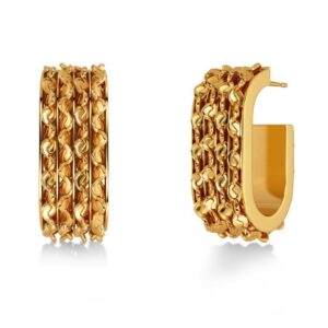 EDBLAD - Rays Hoops L Gold