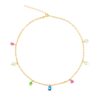 CAROLINE SVEDBOM - LUMINA NECKLACE GOLD RAINBOW COMBO