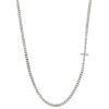 AROCK - CROSS Side HALSBAND Stål