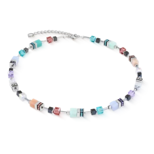 COEUR DE LION - Multi-Pastell-Silver Necklace