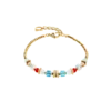 COEUR DE LION - Multicolor Gold Bracelet