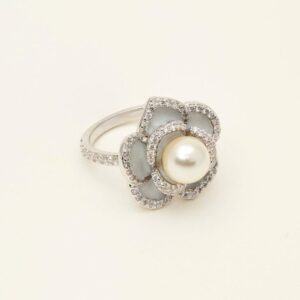 LILY & ROSE - Coco rose ring Ivory mist