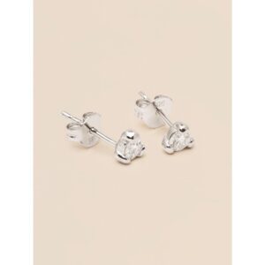 YLVA LI - Signature stud earring 3.4 mm (2 pc) - Silver